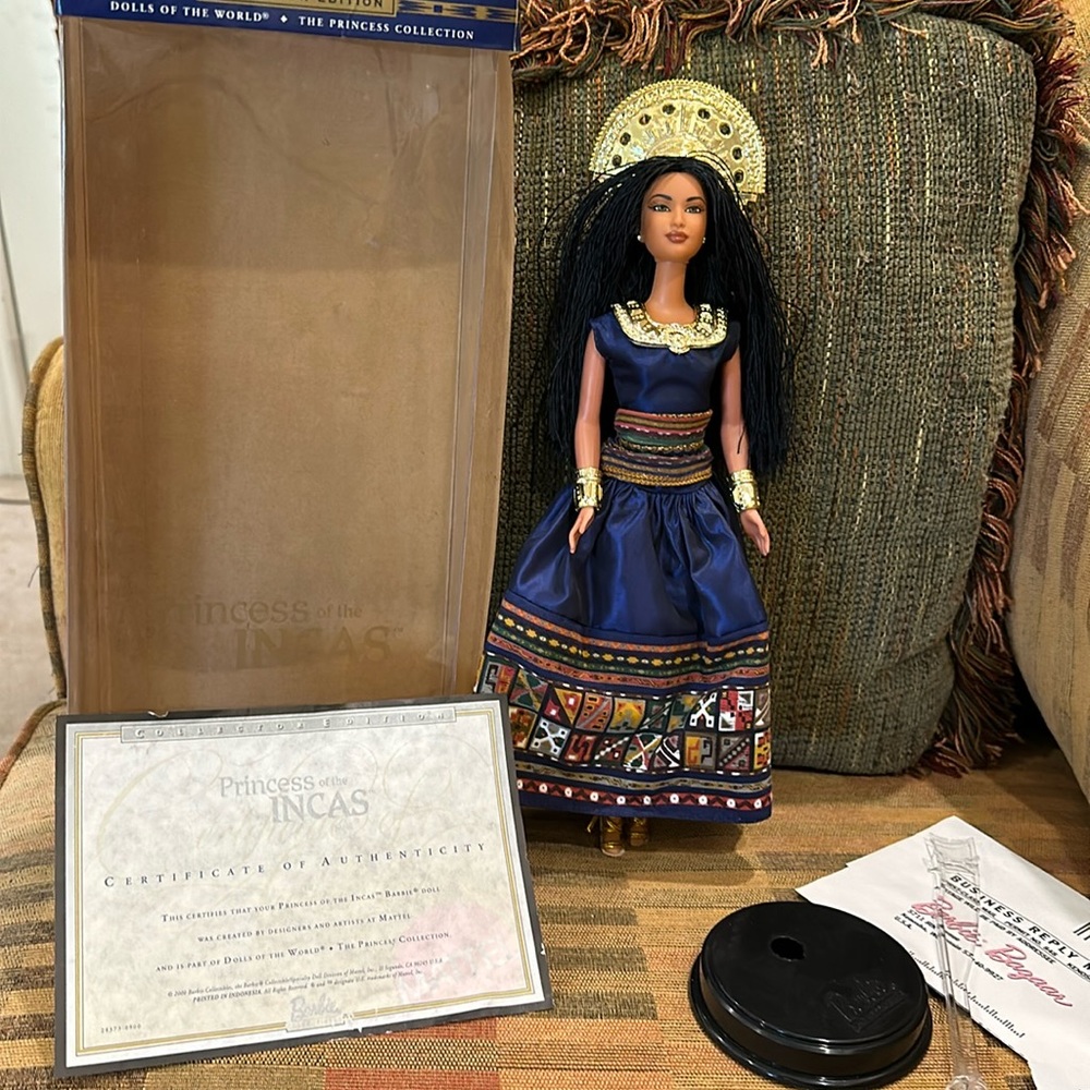 Princess of the Incas Barbie 2000 Barbie Collection